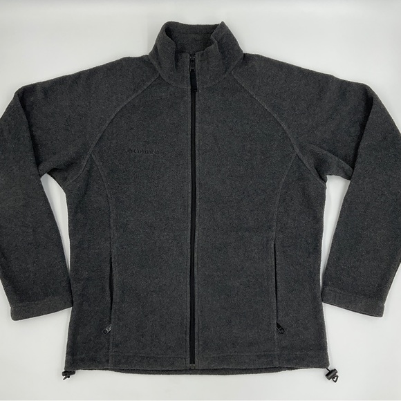 Columbia Benton Springs VGUC Full Zip Fleece Jacket Lightweight Maybe Vintage M - Picture 15 of 15